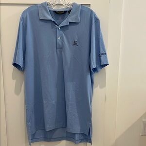 Polo Ralph Lauren Men's Blue Polo Golf Shirt in men’s medium.